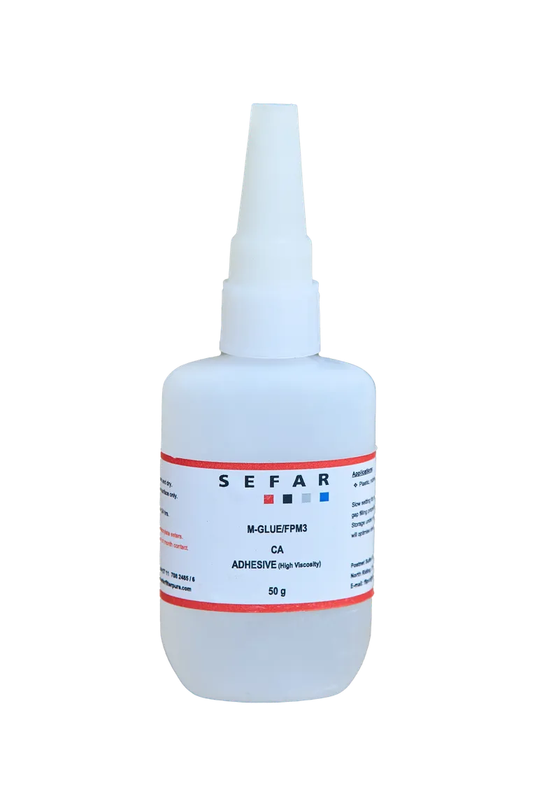 Sefar M-GLUE/FPM3 CA Adhesive, High Viscosity, 50 g